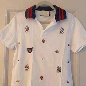 GUCCI Men’s short sleeve Polo shirt